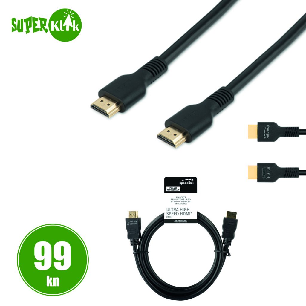 HDMI kabel SPEEDLINK Ultra high speed 8K 1