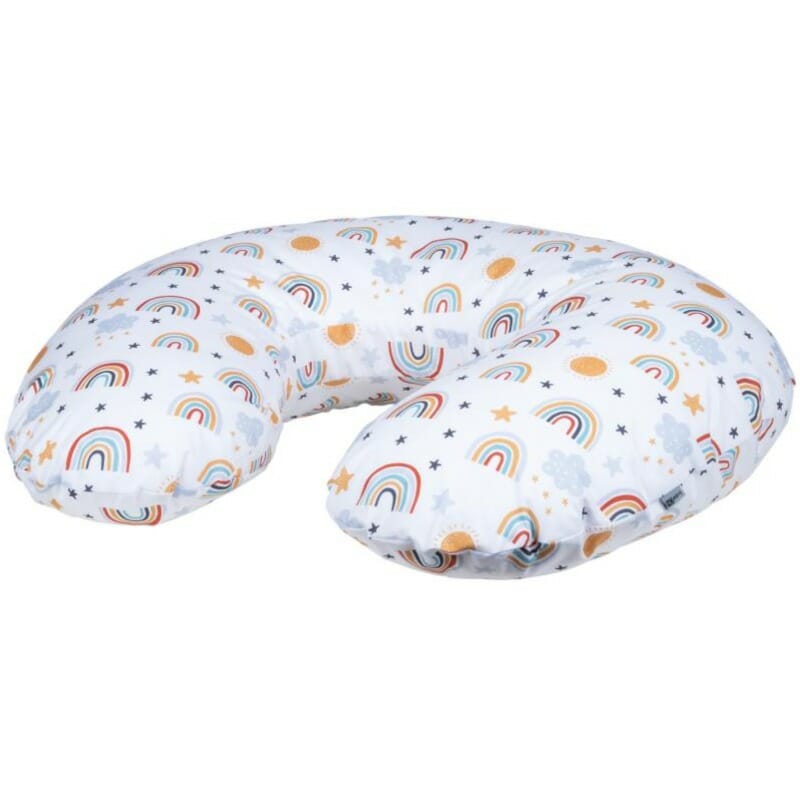 Jastuk za trudnicu i dojilju i pozicioner, Dugice multicolor - Bubaba by FreeON®