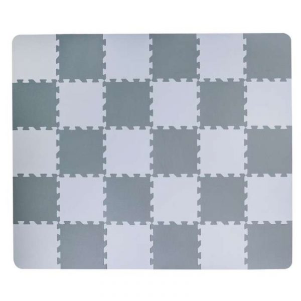 Pjena puzzle sivo bijele, 30 kom - Free 2 Play®